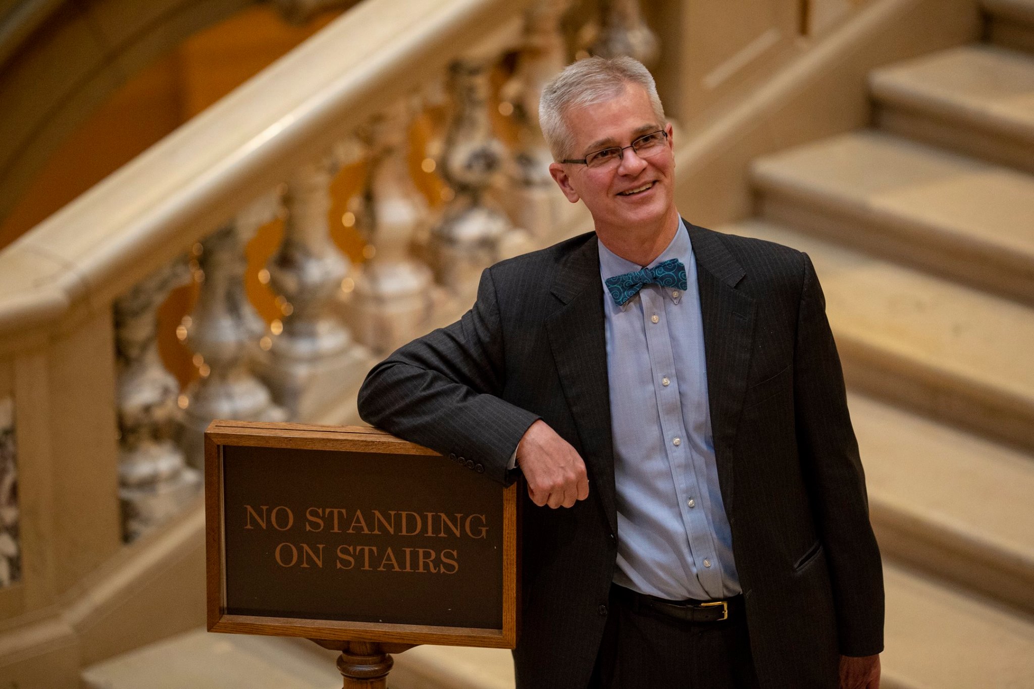 JM Standing on Stairs 2019 - J Kaul pic